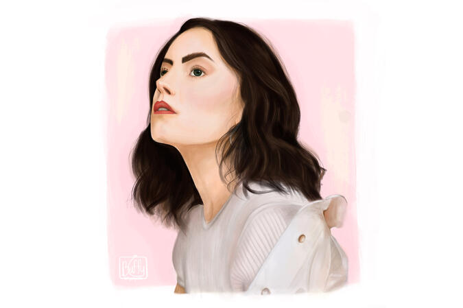 Portrait of Daisy Ridley